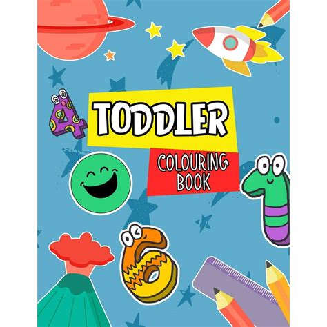 Toddler Toddler Colouring Book Baby Activity Book For Kids Age 1 3