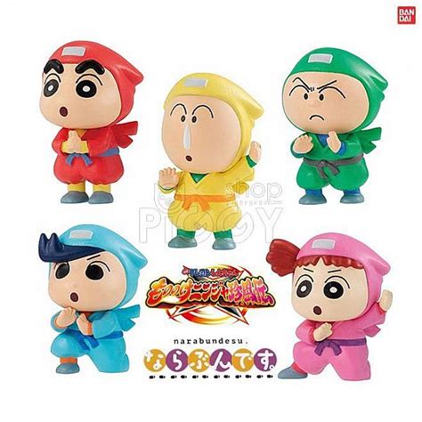 กาชาปอง Crayon Shin Chan Mononoke Ninja Chinpuden Piggygaga กาชาปอง