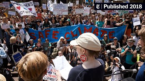 Climate Change Protest Draws Thousands of Australian Students - The New ...