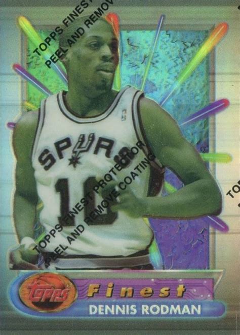 Maybe you would like to learn more about one of these? 1994 Finest Refractor Dennis Rodman #134 Basketball - VCP ...
