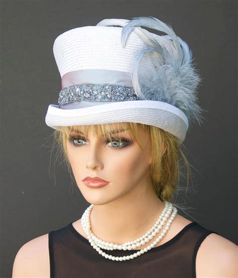 Womens Formal Hat Ascot Hat Top Hat Mad Hatter Wedding Hat
