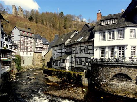 Beautiful Monschau Village The Pearl Of The Eifel Monschau Germany