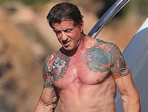 Sylvester Stallone Tattoos Hot Sex Picture