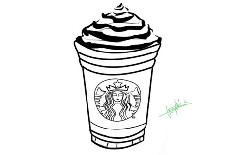 Starbucks Coffee Coloring Pages Coloring Pages