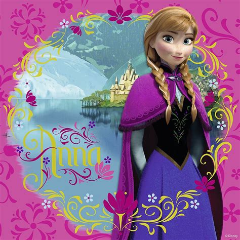 Disney Frozen Elsa Anna And Olaf 3 X 49 Piece Puzzle