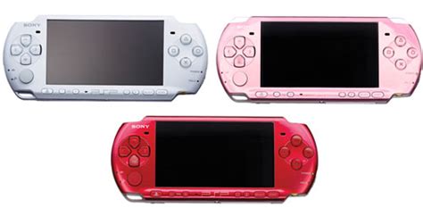 Sony Unveils Three New Colors For Psp 3000 In India Tech