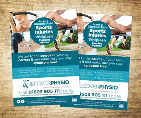 Physiotherapist Flyer Physiotherapy Physio Flyer