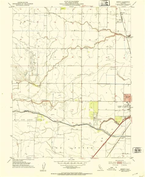 Yellowmaps Merritt Ca Topo Map 124000 Scale 75 X 75