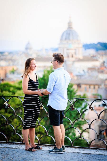 surprise proposal on the pincio terrazza belvedere with robyn and konrad