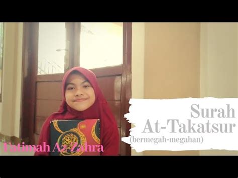 Berisikan peringatan kepada orang yang sibuk dengan urusan dunia agar ingat kematian dan hari perhitungan. Surah At-Takatsur (bermegah-megahan) #murotalwithfatimah ...