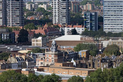 Uk London Aerial Cityscape Of Camberwell Richard