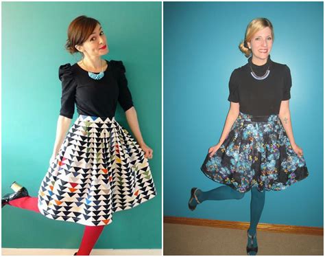 Ways To Wear A Circle Skirt The Spirited Thrifter
