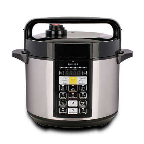 And the electric pressure cooker starts working in the care center in your country, go to your local philips clockwise until it cannot move any more, then pull up. Viva Collection ME Computerized electric pressure cooker ...