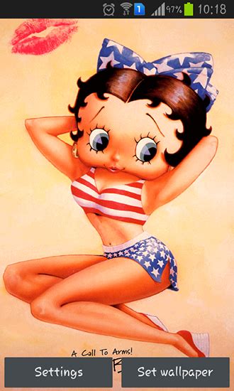 Betty Boop Für Android Kostenlos Herunterladen Live Wallpaper Betty