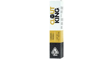 Clout King Clout Fuel Pre Roll 1g San Diego Vista And Imperial