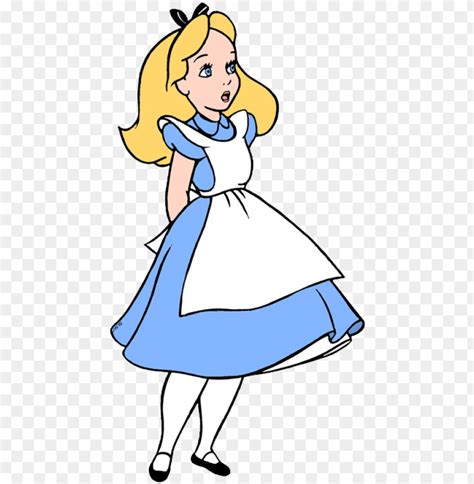 Alice In Wonderland Clipart Wonderland Surprised Alice In Wonderland