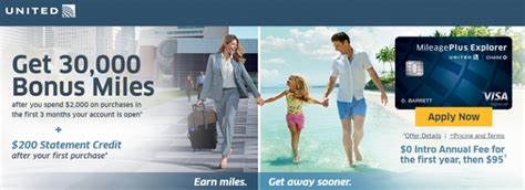 Check spelling or type a new query. Chase United MileagePlus Explorer Card 30,000 Miles Promotion + $200 Statement Credit + First ...