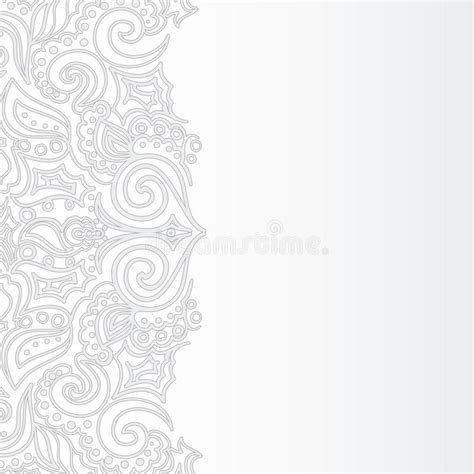 Background With Lace Ornament Stock Vector Illustration Of Ornamental