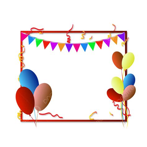 Gambar Bingkai Perayaan Untuk Pesta Ulang Tahun Atau Acara Acara