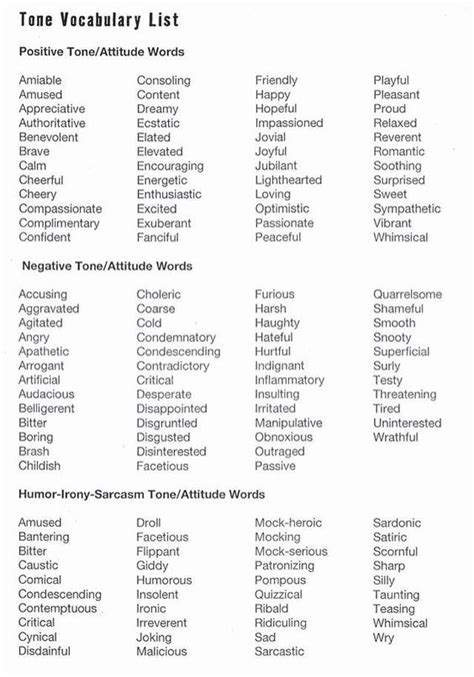 Broaden Your Vocabulary Heres A List Of Actiontone Words That Sound