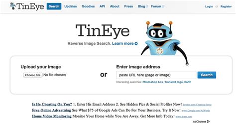 Tineye Is A Reverse Search Engine For Images Veeery Useful For When