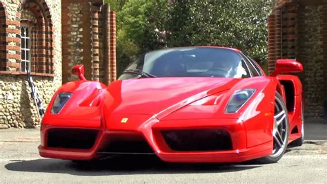 Cars that people who are obsessed with their italian heritage always talk about, but sadly will never have. The LOUDEST CAR EVER! - Decatted Ferrari Enzo! (revs ...
