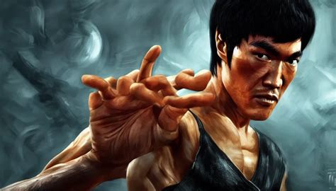 Bruce Lee In Mortal Kombat Hyperdetailed Artstation Stable