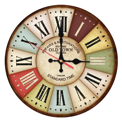 Buy New Sale Wall Clock Wooden Abstract Clocks Quartz
