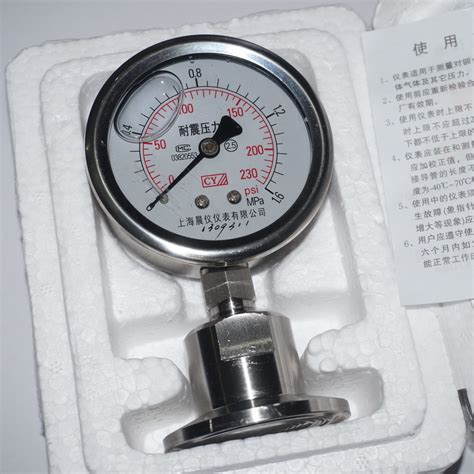 Stainless Steel Pressure Gauge From 0 To 16mpa China Pressure Gauge
