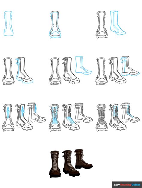 How To Draw Boots Postureinfohub