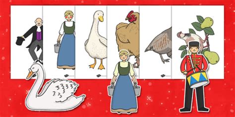Twelve Days Of Christmas Display Images Primary Activities