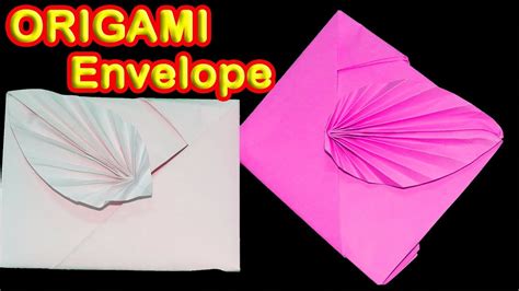 How To Make Paper Envelopes Super Easy Origami Envelope Tutorial