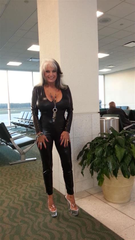 Not Sure What Airport She Is In But What An Outfit For Flying Sally D Angelo Sexy Women