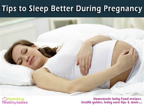 7 Tips To Sleep Better During Pregnancy