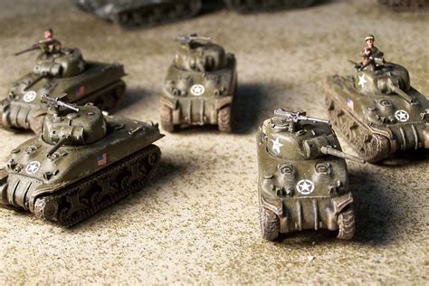 M 4 Shermans 15mm Ww2 Us M 4 Sherman Tanks Models By Battl Flickr