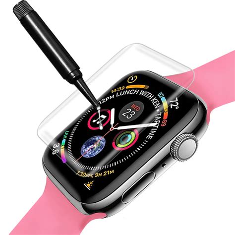 Uv Liquid Tempered Glass Screen Protector For Apple Watch 40mm