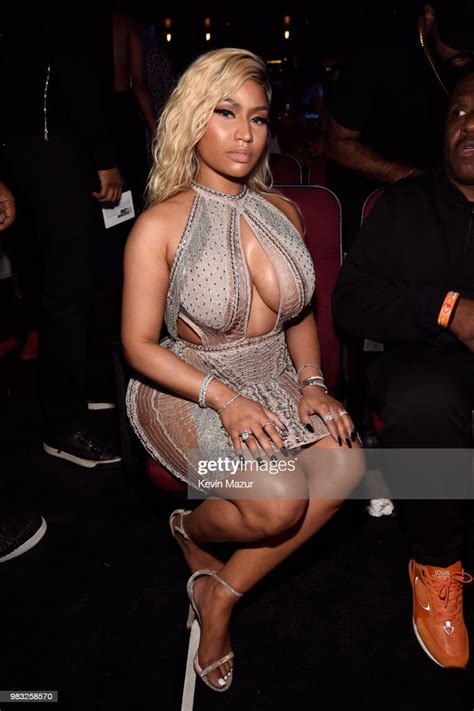 Nicki Minaj Attends The 2018 Bet Awards At Microsoft Theater On June