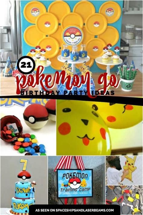 21 Top Pokemon Birthday Party Ideas Spaceships And Laser Beams
