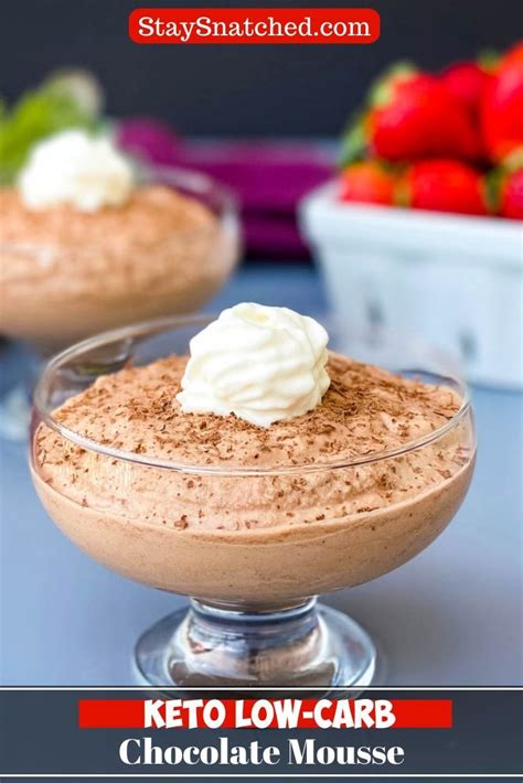 It's fancy enough for a party but easy enough to make whenever you have a craving for chocolate! This Easy, Keto Low-Carb Chocolate Mousse Recipe is a ...