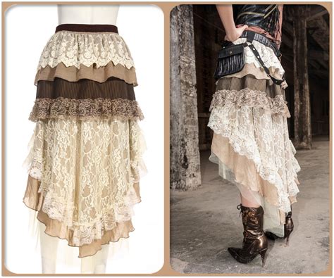 Steampunk Victorian Gothic Sexy Prom Dresses Homecoming Dresses Wedding Dresses Beige One Size