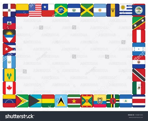 Latin American Flags Banner
