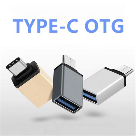 Usb Otg Type C Male To Usb Type C Converter Adapter Shopee Malaysia