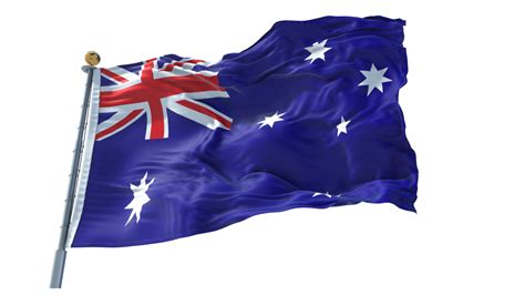 Australia 3d Waving Flag Png 12226701 Png