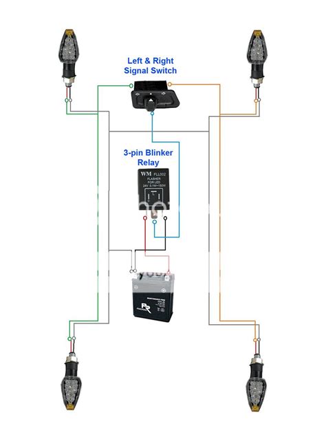 5 Pin Led Flasher Relay Wiring Diagram Wiring Diagram
