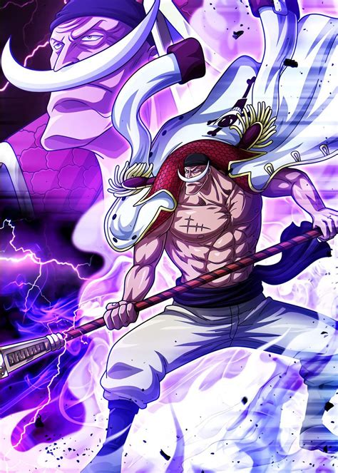 Whitebeard One Piece Poster By Onepiecetreasure Displate In 2021