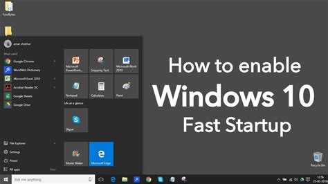 How To Enable Windows 10 Fast Startup The Ultimate Windows 10 Guide