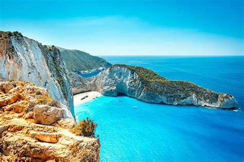 Visiting The Famous Shipwreck Beach In Zakynthos Greece A Lot Of