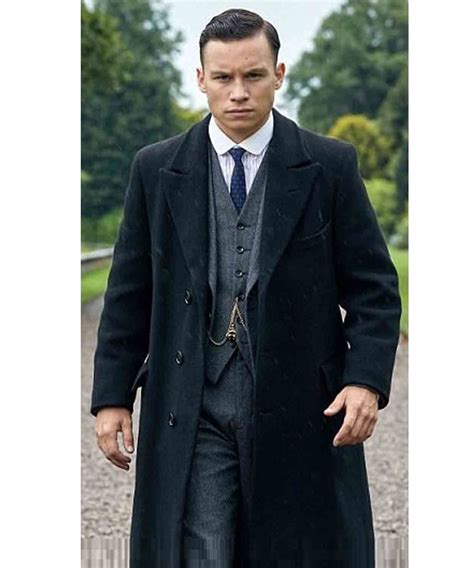 Finn Cole Peaky Blinders Michael Gray Trench Coat Jacket Makers