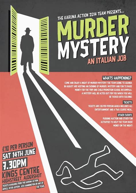If you're interested in playing a role, have someone else in your party nominate you. Pin on Murder Mystery Dinner