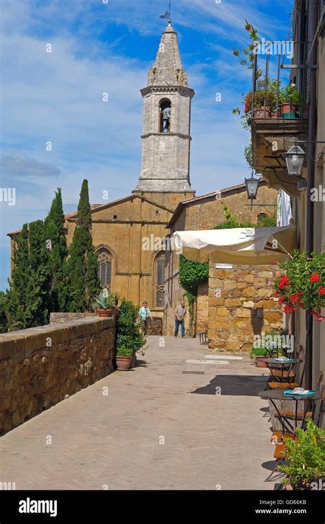 Pienza Val Dorcia Orcia Valley Unesco World Heritage Site Siena